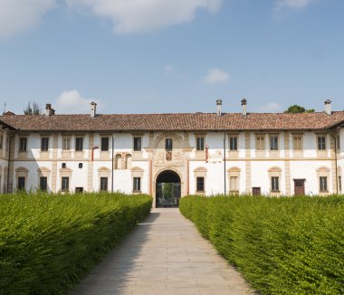 Certosa di pavia (lombardy, İtalya)