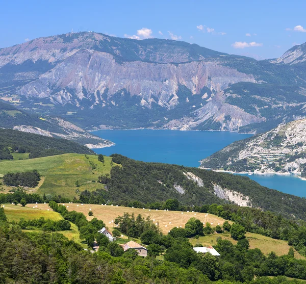 Lake of Serre-Poncon (French Alps) — Stock Photo, Image