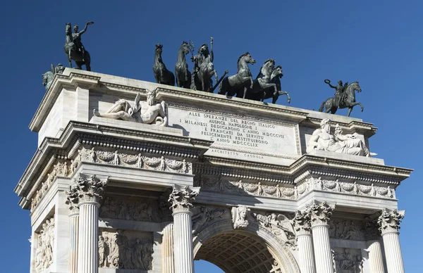 Milaan (Italië): Arco della Pace — Stockfoto