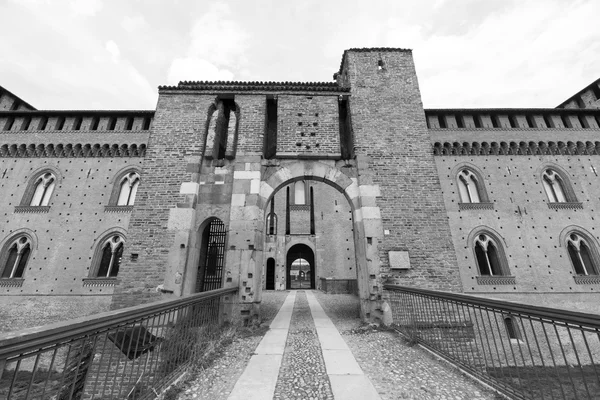 Pavia (Italia): castello medievale — Foto Stock