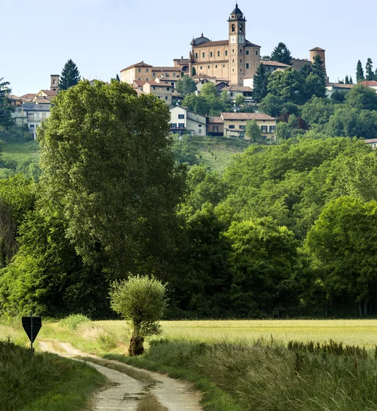 Monferrato (Piemont): krajobraz — Zdjęcie stockowe