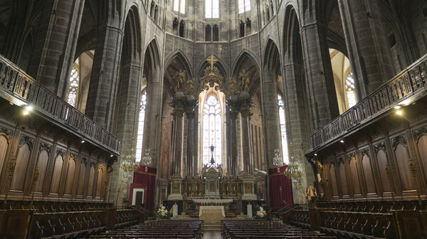 Narbonne (France), cathedral interior