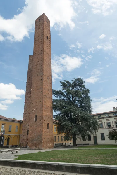 Pavía (Italia): torres históricas — Foto de Stock