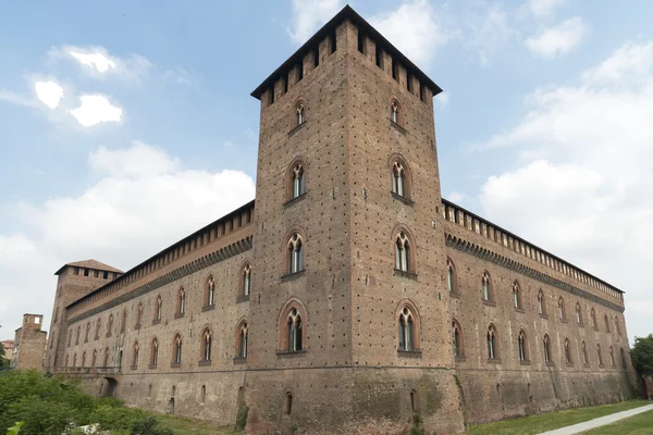 Pavia (Itálie): hrad — Stock fotografie