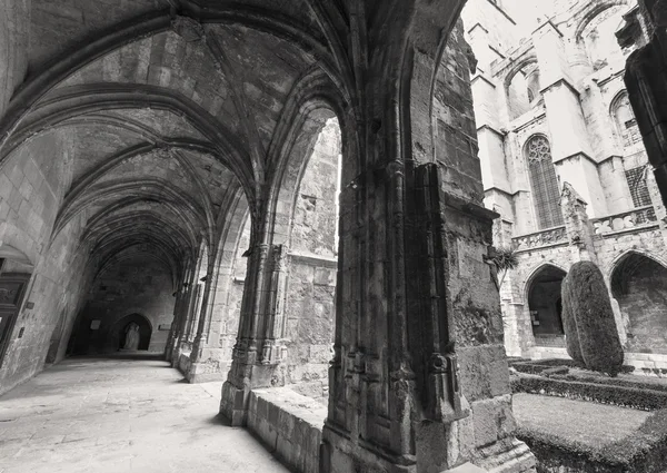 Narbonne (France), cathedral cloister — Stock Photo, Image