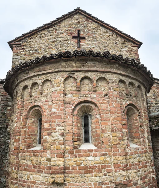 Viguzzolo, średniowiecznego Kościoła — Zdjęcie stockowe
