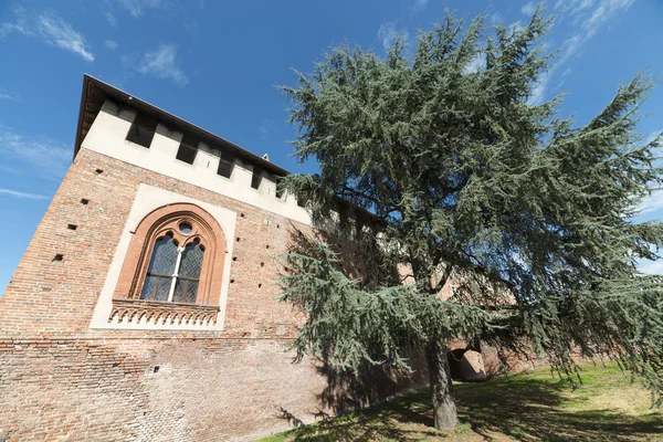 Castle of Bereguardo (Italy) — Stock Photo, Image