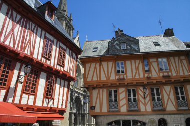 Vannes (Brittany), yarı ahşap binalar