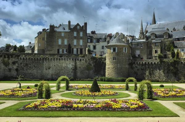 Vannes (Bretagna), città storica — Foto Stock