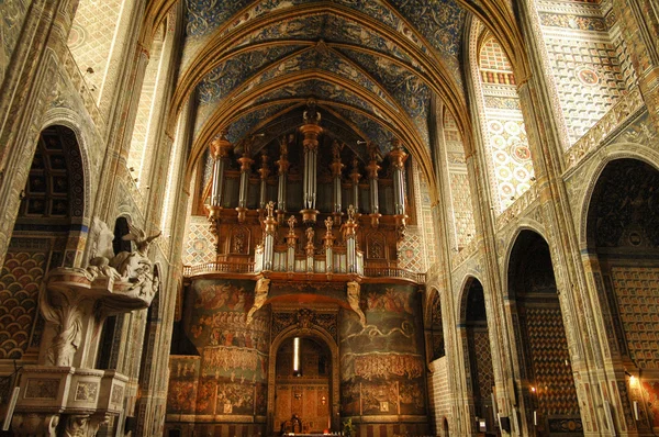 アルビ (フランス)、大聖堂の内部 — ストック写真