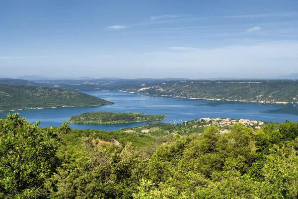 Lago de Sainte-Croix (França ) — Fotografia de Stock