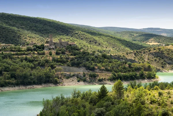 Noguera (Catalunya), rzeka — Zdjęcie stockowe