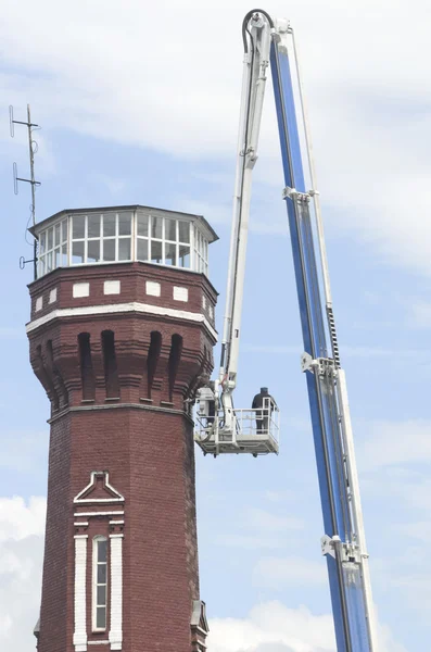 High-altitude work — Stock Photo, Image