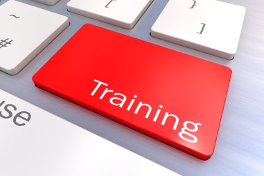 klavye üzerinde mesaj için eğitim kavramları anahtarı girin 