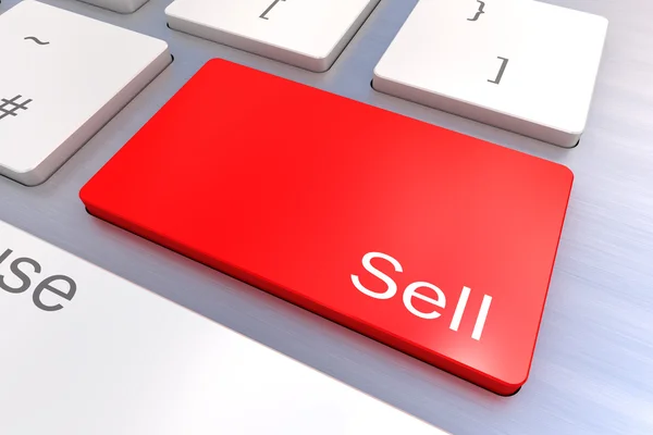 Sell keyboard button — Stock Photo, Image