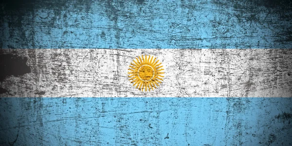 Grunge Argentina Flag — Stock Photo, Image