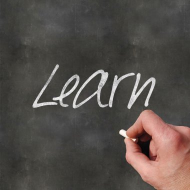 Boş yazı tahtası öğrenin