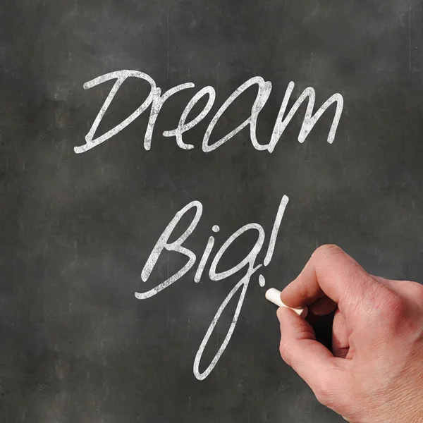 Blackboard Dream Big — Stockfoto