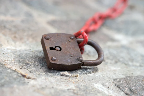 旧挂锁 — ストック写真