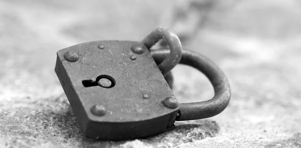 Old padlock — Stock Photo, Image