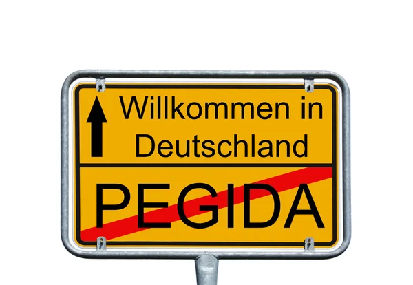 Pegida — Stockfoto