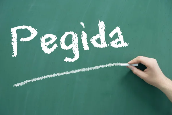 Pegida — Stockfoto