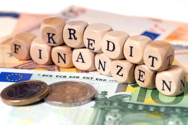 Financiering en krediet — Stockfoto