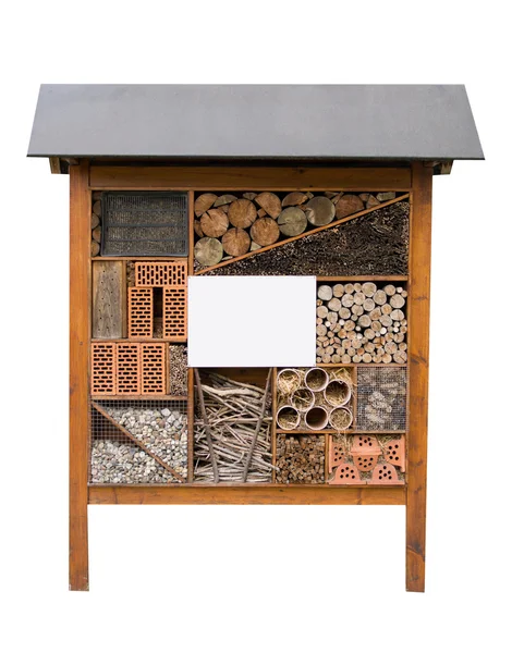 Insect hotel — Stock Photo, Image