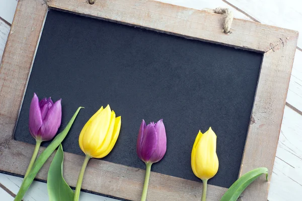 Empty blackboard — Stock Photo, Image