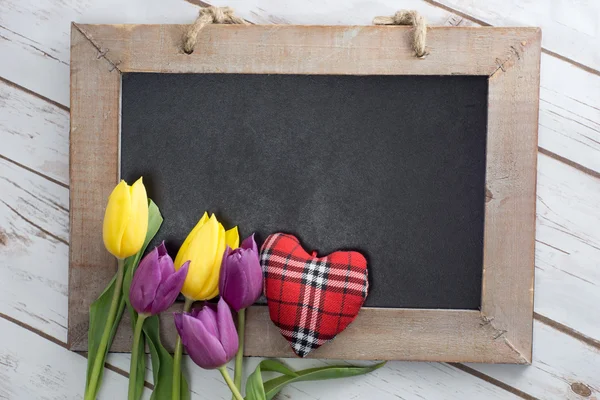 Empty blackboard — Stock Photo, Image