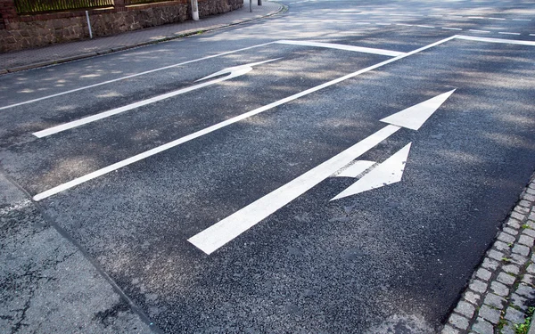 Wegmarkering — Stockfoto