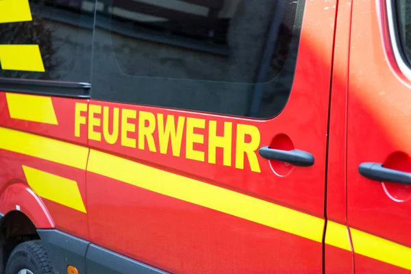 Feuerwehrauto — Stockfoto