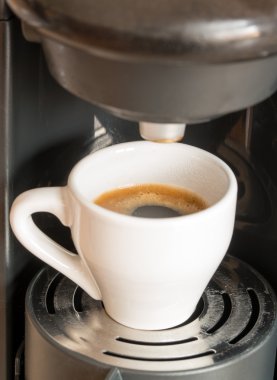 Bir fincan espresso.