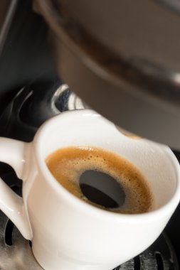 Bir fincan espresso.