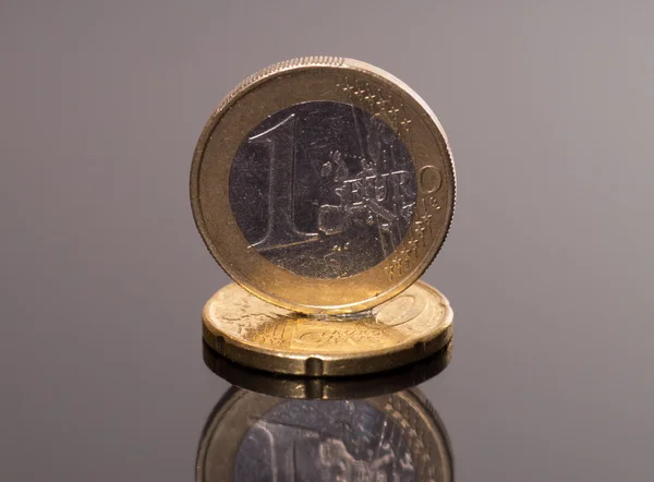 Один євро — стокове фото
