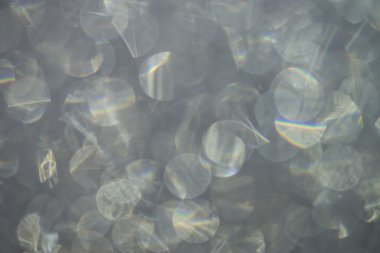 arka plan bulanık yansımaları ile