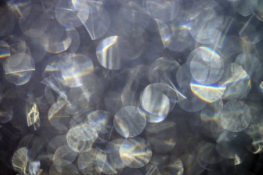 arka plan bulanık yansımaları ile