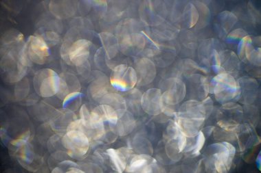 arka plan bulanık yansımaları ile