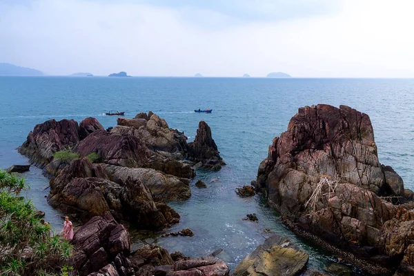 Koh Chang Tayland 'da yağmur akşamından önce doğa