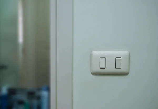 Light Switch on the wall — Stock Photo, Image