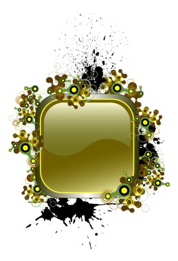 Düğme arka planını tasarımı için