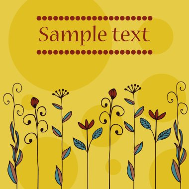 çiçek tasarım arka plan