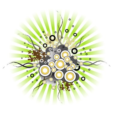 soyut tasarım öğeleri swirls