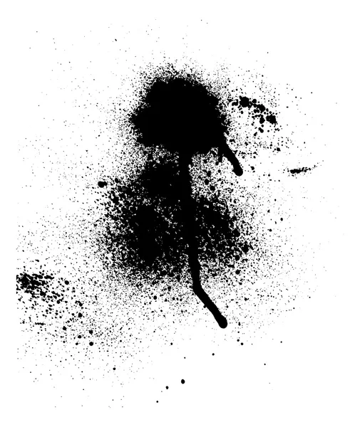 açıkları ve mürekkep sıçraması