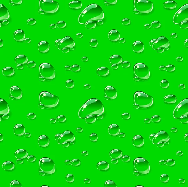 Set de gotas realistas — Vector de stock