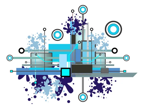 Diseño Resumen Fondo — Vector de stock