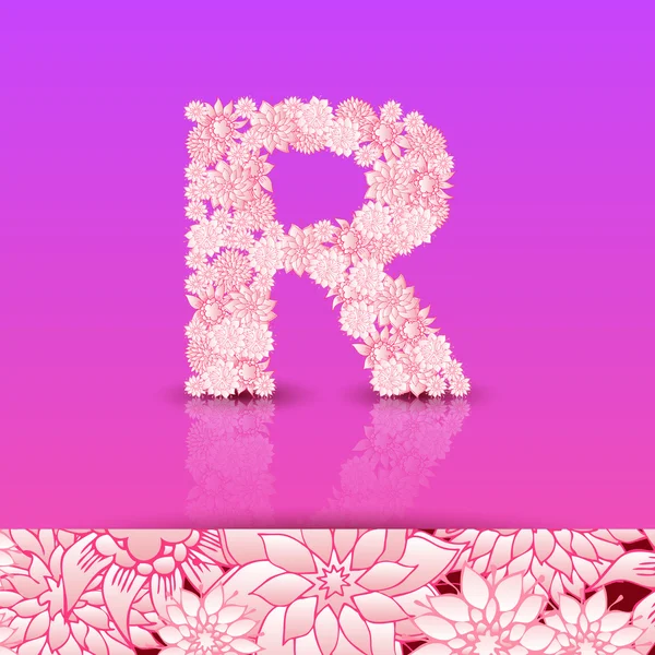 字母表字母 r — 图库矢量图片
