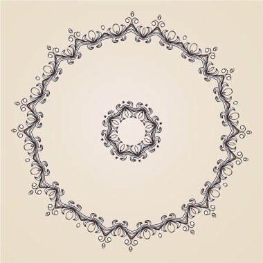 süs rozet veya kar tanesi