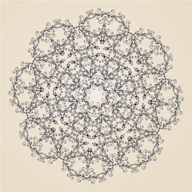 süs rozet veya kar tanesi