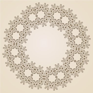 süs rozet veya kar tanesi